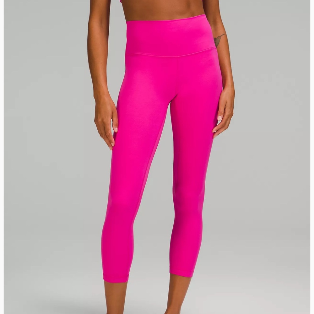 Lululemon Align High-Rise Leggings 25” in Sonic Pink - size 4